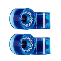 Cloud Ride Cruisers Wheels 69mm 78a - Clear Blue