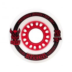 Alternative view of Divine Urethane Co Berserkers Wheels 78a White