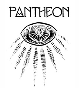 Pantheon Nexus FG Ruins Graphic Orangatang Caguama 36.25" - Longboard Complete
