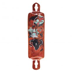 Alternative view of Pantheon Quest FG Path Graphic Seismic 36.5" Longboard Complete