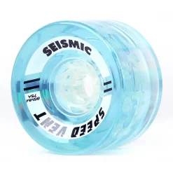 Seismic Speed Vent 85mm Rollen 75A Clear Blue
