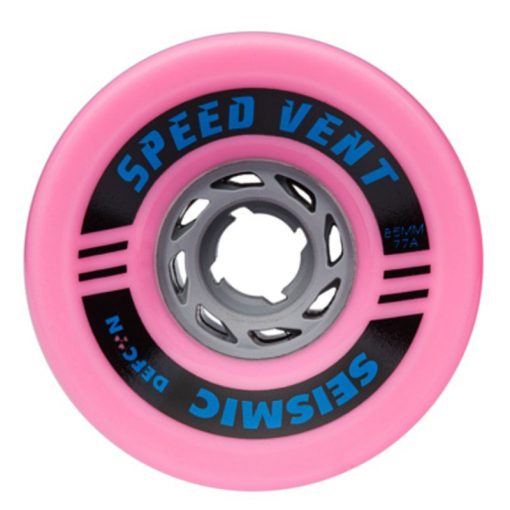 Seismic Speed Vent 85mm Wheels 77A DefCon Bubblegum (Pink)