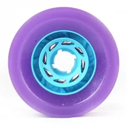 Alternative view of Seismic Speed Vent 85mm Rollen 79A BlackOps Purple