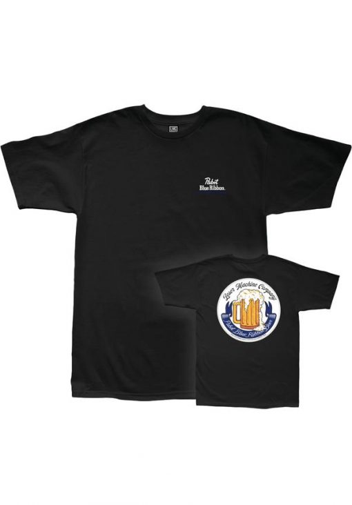 Pabst Blue Ribbon x Loser Machine Coaster #1 T-Shirt XL