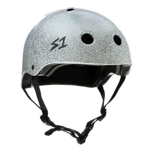 S-One V2 Lifer CPSC Certified Helmet White Metal Flake