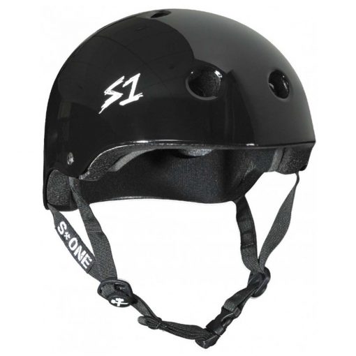 S-One V2 Lifer CPSC Certified Helm Black Glossy