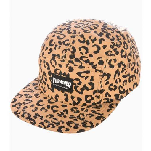 Thrasher 5-Panel Hat Cheetah Cap