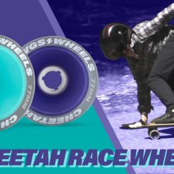 Cheetah Hawgs Dual Duro 77mm Rollen Longboard Best Race Wheels
