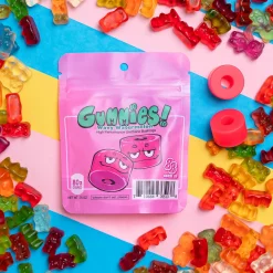 Alternative view of 88 Wheels Gummies Double Barrel 80a Bushings – Wavy Watermelon