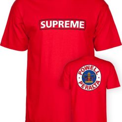 Just Passin' Thru Shop 49 Alternative view of Powell Peralta Supreme T-Shirt Red Grösse S