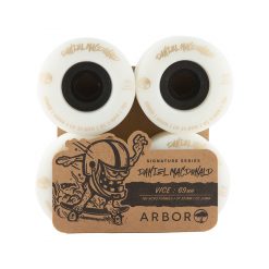 Arbor Vice Daniel Macdonald 69mm Wheels White 5 Arbor Vice Daniel Macdonald 69mm Wheels White