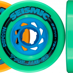 Alternative view of Seismic Tailwind 83mm Longboard Rollen 2023 Neu - 79A Mint
