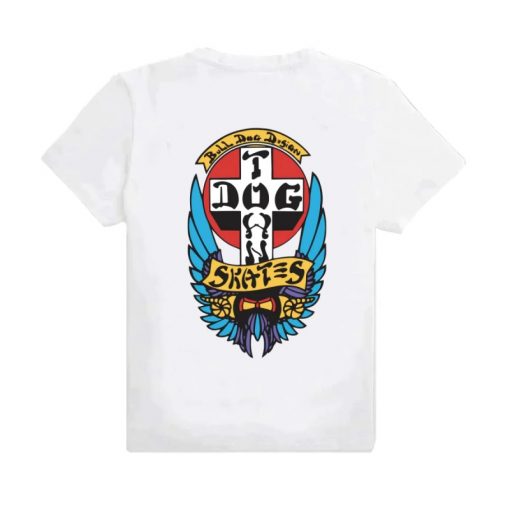 Dogtown Bull Dog OG 70s White футболка
