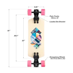 Loaded Fathom 33" Caguama Longboard Complete - Image 11