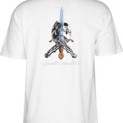 Powell-Peralta Skull & Sword T-Shirt White
