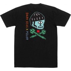 Dark Seas x Poler Cyclops Black футболка 5 Dark Seas x Poler Cyclops Shirt Black