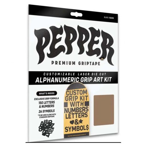 Pepper G5 Alpha Numeric Custom Grip Kit - Griptape