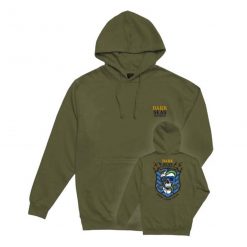 Alternative view of Dark Seas Strike - Hoodie - Army