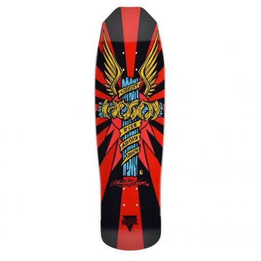 Hosoi Wings Skateboard Deck 9″ Red