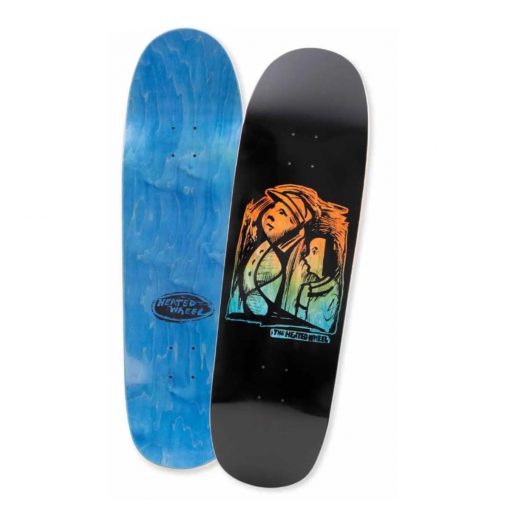 The Heated Wheel Skateboards Frontier Stains Deck 9.25"