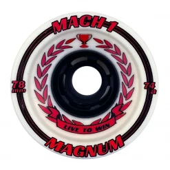 Alternative view of Zak Maytum MAGNUM Red Leaves 78mm 74A Wheels