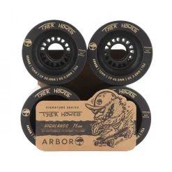 Arbor Highlands Tyler Howell Wheels 75mm 75a Black