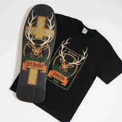 Santa Cruz Jeff Kendall Jägermeister Deer 10" Reissue Deck 5 Santa Cruz Jeff Kendall Jägermeister Deer 10" Reissue Deck