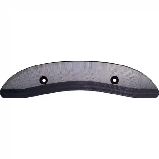 Seismic SKID PLATES 180mm Round Profile Black