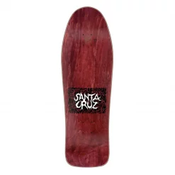 Santa Cruz Knox Firepit Reissue Deck 10" Red Top