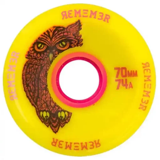 Remember Hoot 70mm 74A Rollen - Yellow