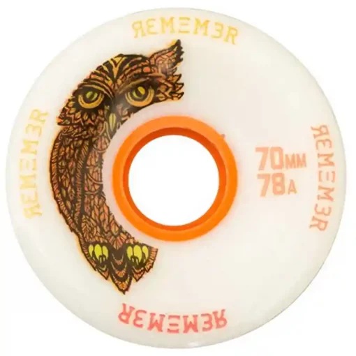 Remember Hoot 70mm 78A Rollen - White