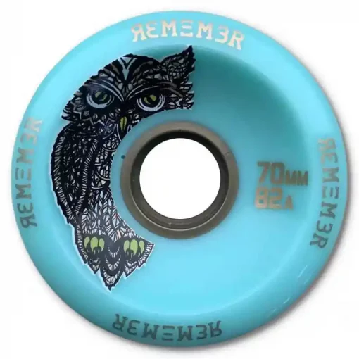 Remember Hoot 70mm 82A Rollen - Blue