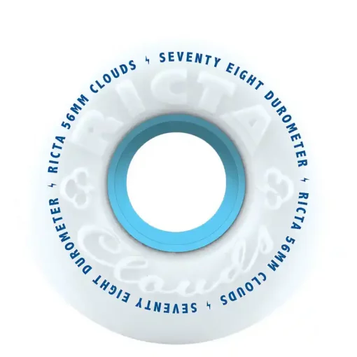 Ricta Chrome Clouds 78a Skateboard Wheels