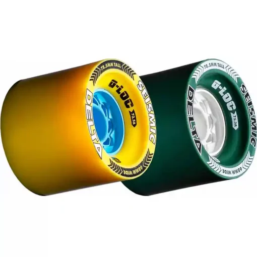 Seismic Delta 78.5mm Longboard Rollen