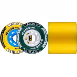 Seismic Delta 78.5mm Longboard Rollen Front 2