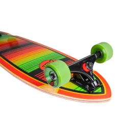 Just Passin' Thru Shop 49 Santa Cruz Serape Dot Longboard 9.2" Komplett - Front View Bottom