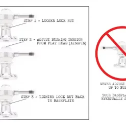 The Heated Wheel Polarizer Truck Set 4.5" - белые 11 The Heated Wheel Polarizer Truck 4.5