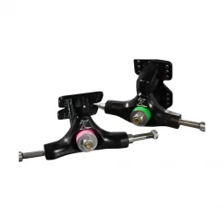 Zealous Downhill Slalom V2 Trucks 107-120mm Set - Black