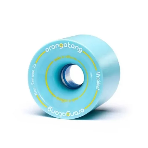 Orangatang 4President 70mm 77A Blue Longboard Rollen