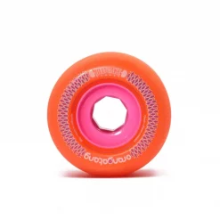 Orangatang Beefcake 73mm 80A Orange Longboard Rollen - Front