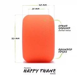 Orangatang Beefcake 73mm 80A Orange Longboard колёса 7 Orangatang Beefcake 73mm 80A Orange Longboard Rollen - Specs