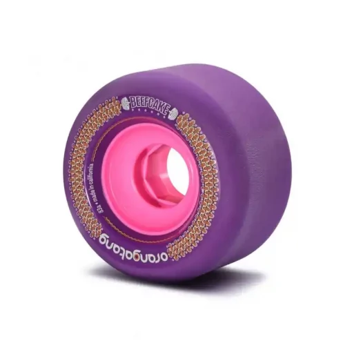 Orangatang Beefcake 73mm 83A Purple Longboard Rollen