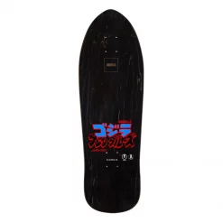 Santa Cruz x Godzilla Jr Natas 9.89" Skateboard Deck - Top
