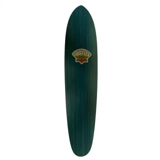 Gordon and Smith FibreFlex 26" Classic Slalom Skateboard Deck - Blue/Green