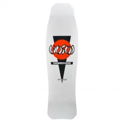Hosoi Hammerhead Longboard Oldschool Skateboard 37" Deck White