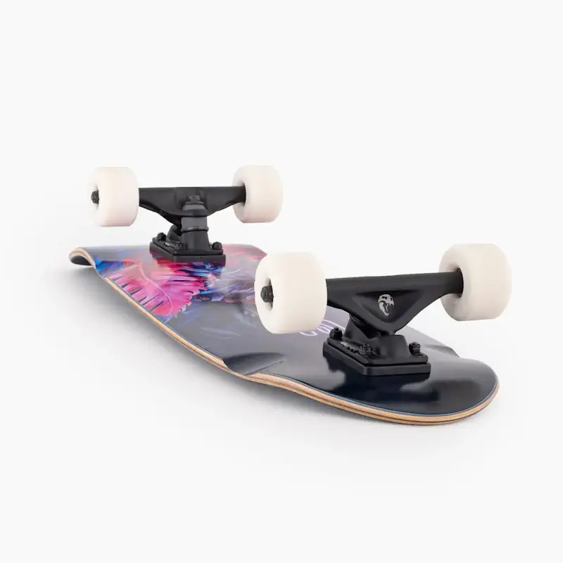 Landyachtz Dinghy Tropical Night 29” Cruiser Skateboard Complete 5 Landyachtz Dinghy Tropical Night 29” Cruiser Skateboard Komplett - Diagonal Unterseite