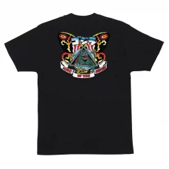 Santa Cruz x Godzilla Natas Mothra Heavyweight T-Shirt Black