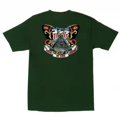 Santa Cruz x Godzilla Natas Mothra Heavyweight T-Shirt Forest Green
