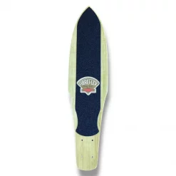 Gordon and Smith FibreFlex Henry Hester 7" Skateboard Deck Red Green - Top