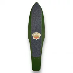 Gordon and Smith FibreFlex Henry Hester 7" Skateboard Deck Solid Green - Top